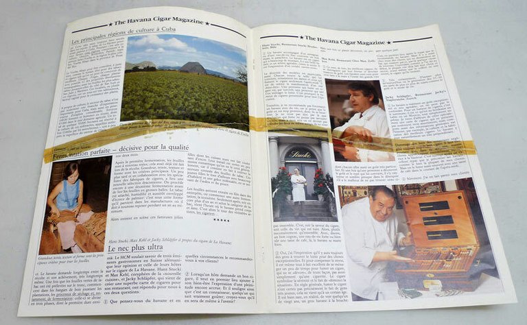 THE HAVANA CIGAR MAGAZINE N.2/3 1987-88,Cigare de La Havane[SIGARO CUBANO