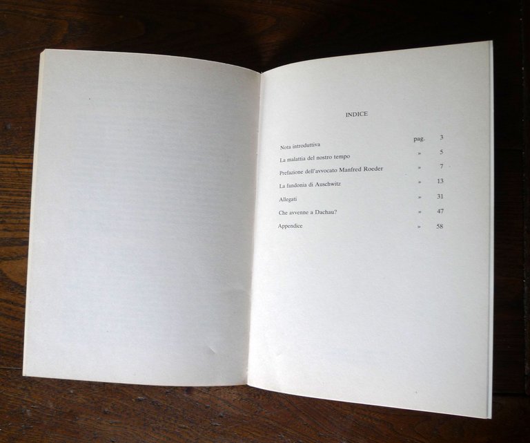 Thies Christophersen,LA FANDONIA DI AUSCHWITZ,1984 La Sfinge