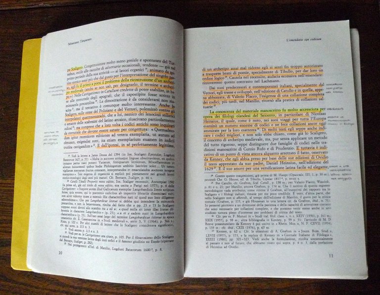 Timpanaro,LA GENESI DEL METODO DEL LACHMANN,1998 Liviana[filologia,critica