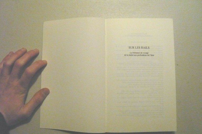 Tommaso Meldolesi,SUR LES RAILS,L'Harmattan 2010[letteratura di viaggio