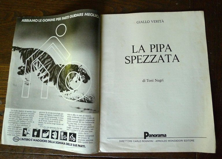 Toni Negri,LA PIPA SPEZZATA,1980 GIALLO VERITÀ suppl.PANORAMA | Immagine Gallery 2