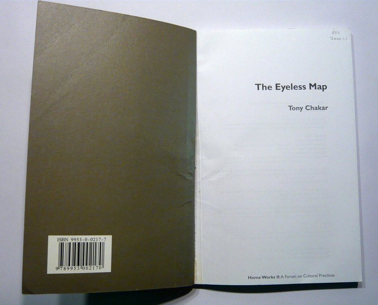 Tony Chakar,THE EYELESS MAP,2003 Ashkal Alwan[Beirut