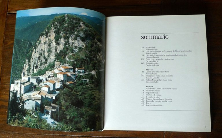 Toscano,LA VALNERINA,1987 Banca Popolare di Spoleto[Umbria,storia locale