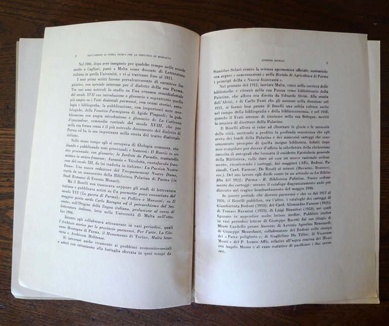 Toschi,ANTONIO BOSELLI.COMMEMORAZIONE LETTA NELL'ADUNANZA DEL 22 MAG.1955[storia | Immagine Gallery 4