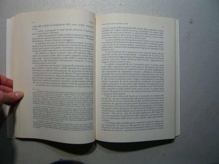 Travaglini,LE COOPERATIVE SOCIALI TRA IMPRESA E SOLIDARIETA’,Clueb 1997