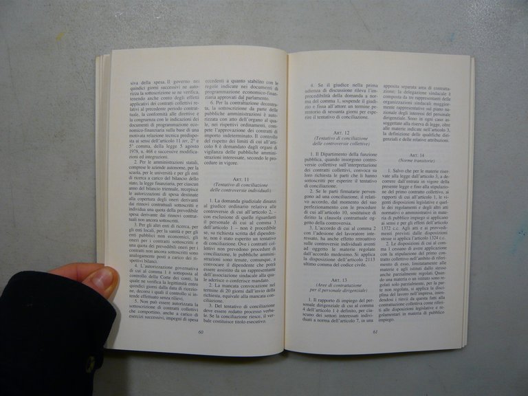Treu,PUBBLICO IMPIEGO.Verso il diritto del lavoro,Franco Angeli 1993