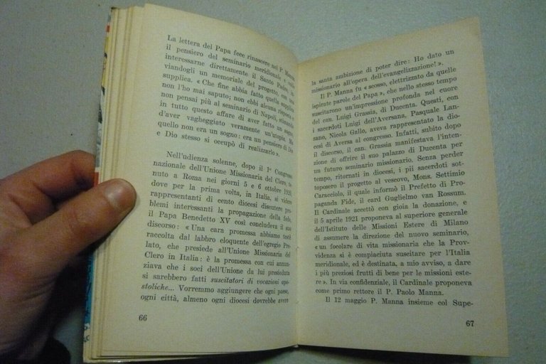 Trotta, L’UOMO DELLA RISCOSSA. PADRE MANNA, Milano 1961