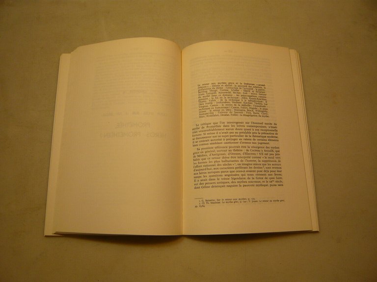 Trousson,LE THEME DE PROMETHEE DANS LA LITTERATURE EUROPEENNE,Ginevra,1976