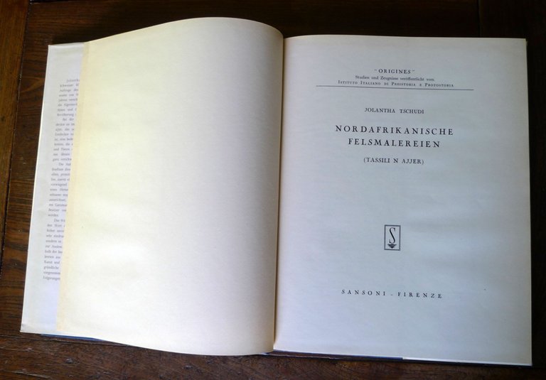 Tschudi,NORDAFRIKANISCHE FELSMALEREIEN,1955 Sansoni[pitture rupestri,preistoria | Immagine Gallery 3