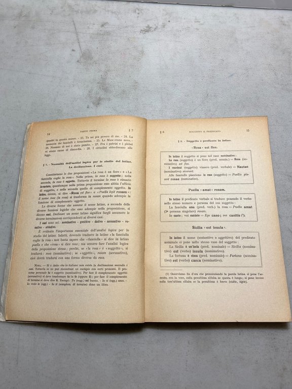 Turazza,Borgatti,ELEMENTI DI ANALISI LOGICA,1954[latino | Immagine Gallery 4