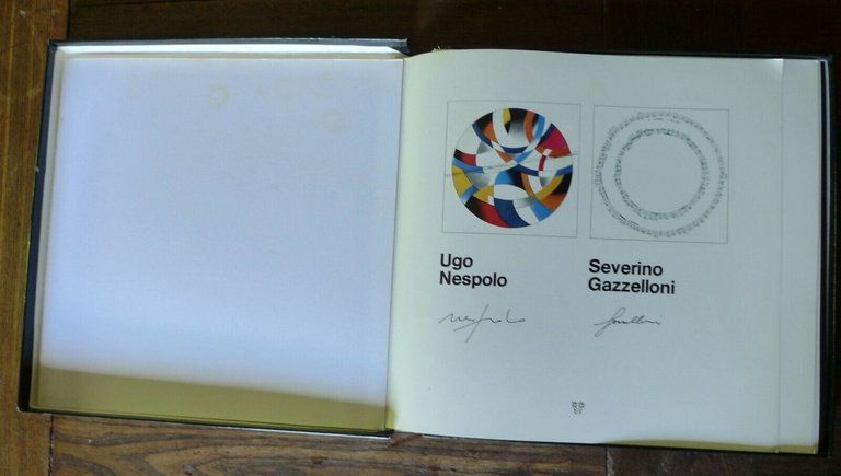 UGO NESPOLO-SEVERINO GAZZELLONI,1977 Pre-Art[Prearo,2 serigrafie,musica,arte