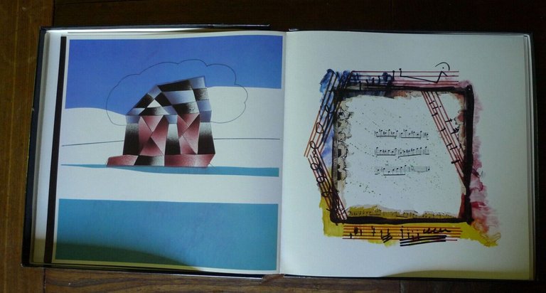 UGO NESPOLO-SEVERINO GAZZELLONI,1977 Pre-Art[Prearo,2 serigrafie,musica,arte