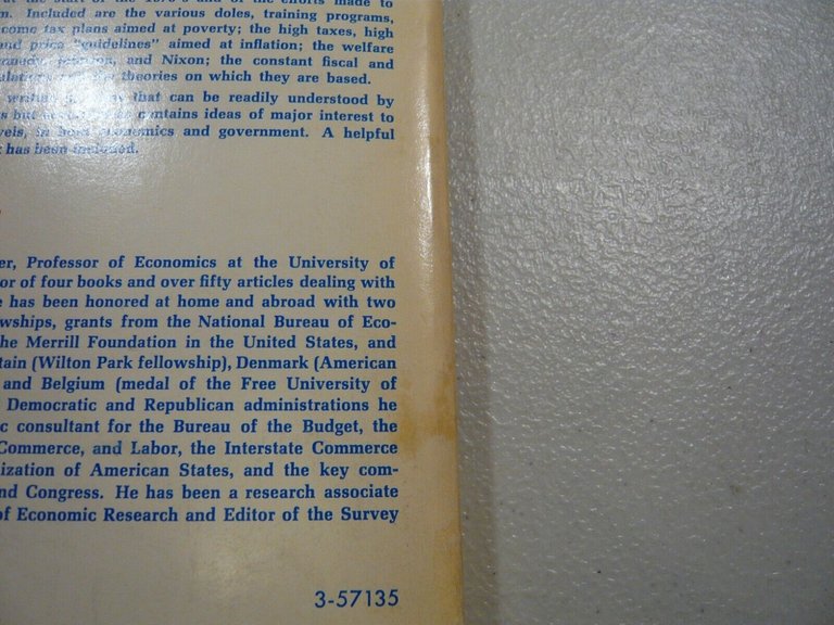 Ulmer THE WELFARE STATE: USA,1969[econommia