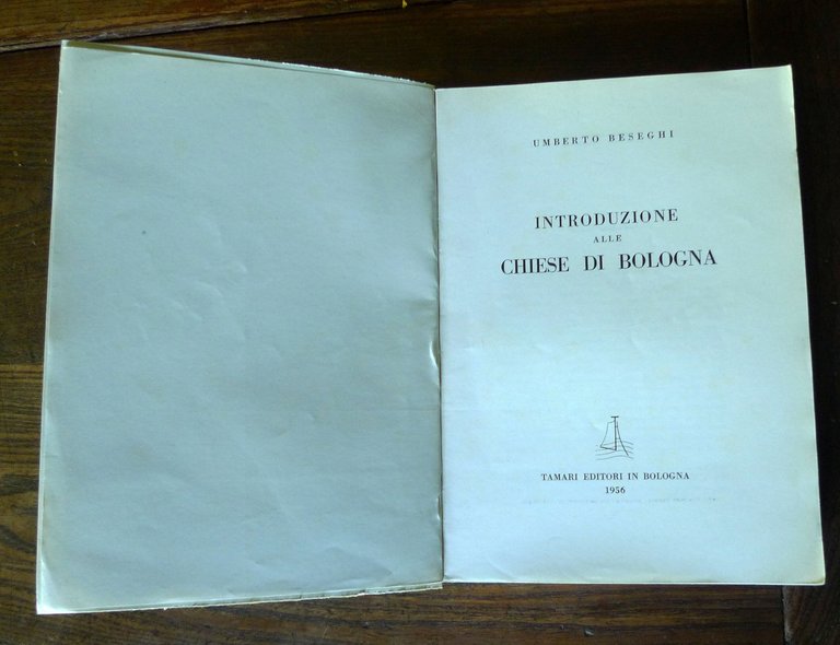 Umberto Beseghi,INTRODUZIONE ALLE CHIESE DI BOLOGNA,1956 Tamari[storia,arte | Immagine Gallery 2