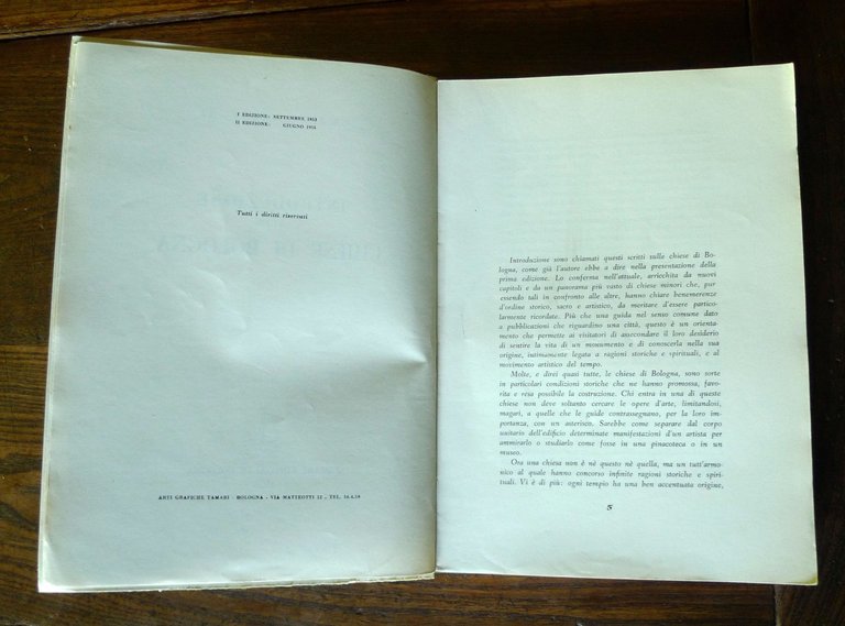Umberto Beseghi,INTRODUZIONE ALLE CHIESE DI BOLOGNA,1956 Tamari[storia,arte | Immagine Gallery 3