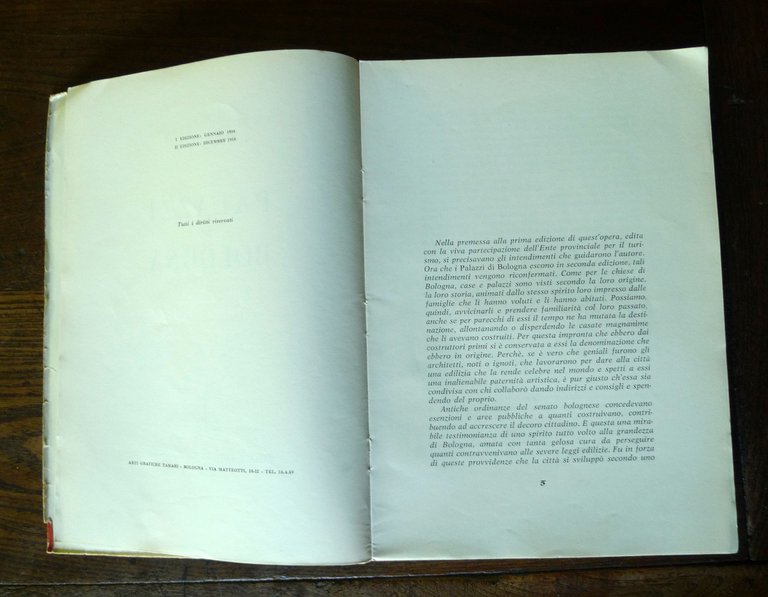Umberto Beseghi,PALAZZI DI BOLOGNA, 1957 Tamari[storia,arte,architettura | Immagine Gallery 3