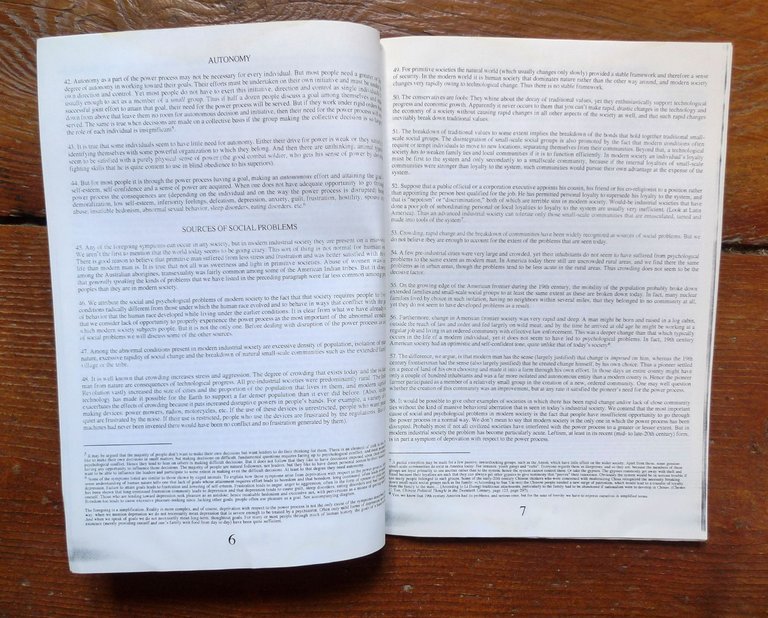 UNABOMBER:TIGHTENING THE NET,1995 Micros Megma[UNABOMBER'S MANIFESTO | Immagine Gallery 4