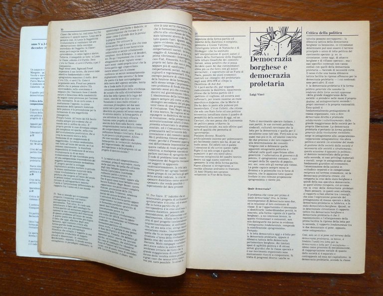 UNITÀ PROLETARIA 3-4 1979.Rivista bimestrale di Democrazia Proletaria[Oskar Negt | Immagine Gallery 3