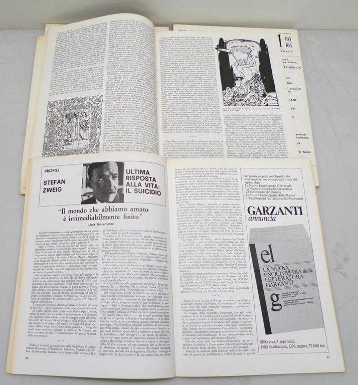UOMINI E LIBRI.Annata 1985.Periodico illustrato[critica,informazione letteraria