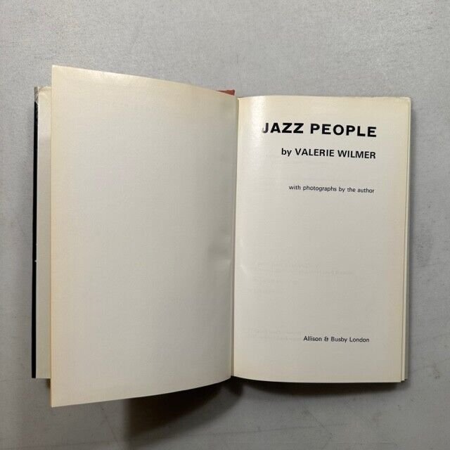 Valerie Wilmer,JAZZ PEOPLE,Londra 1970[Buck Clayton,Jimmy Heath,Cecil Taylor