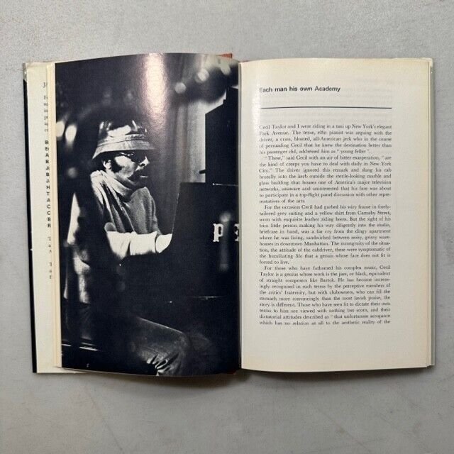 Valerie Wilmer,JAZZ PEOPLE,Londra 1970[Buck Clayton,Jimmy Heath,Cecil Taylor