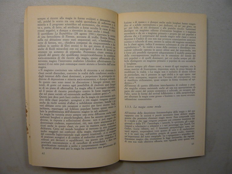 Vanna Iori,EDUCAZIONE E MAGIA.La ragione in difetto,Capell, Bologna, 1983