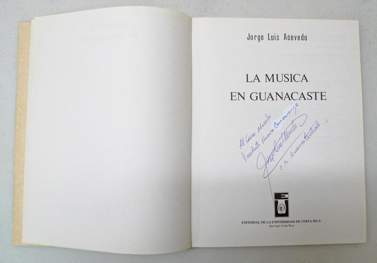 Vargas,LA MUSICA EN GUANACASTE,1986 Costa Rica[instrumentos,etnomusicologia