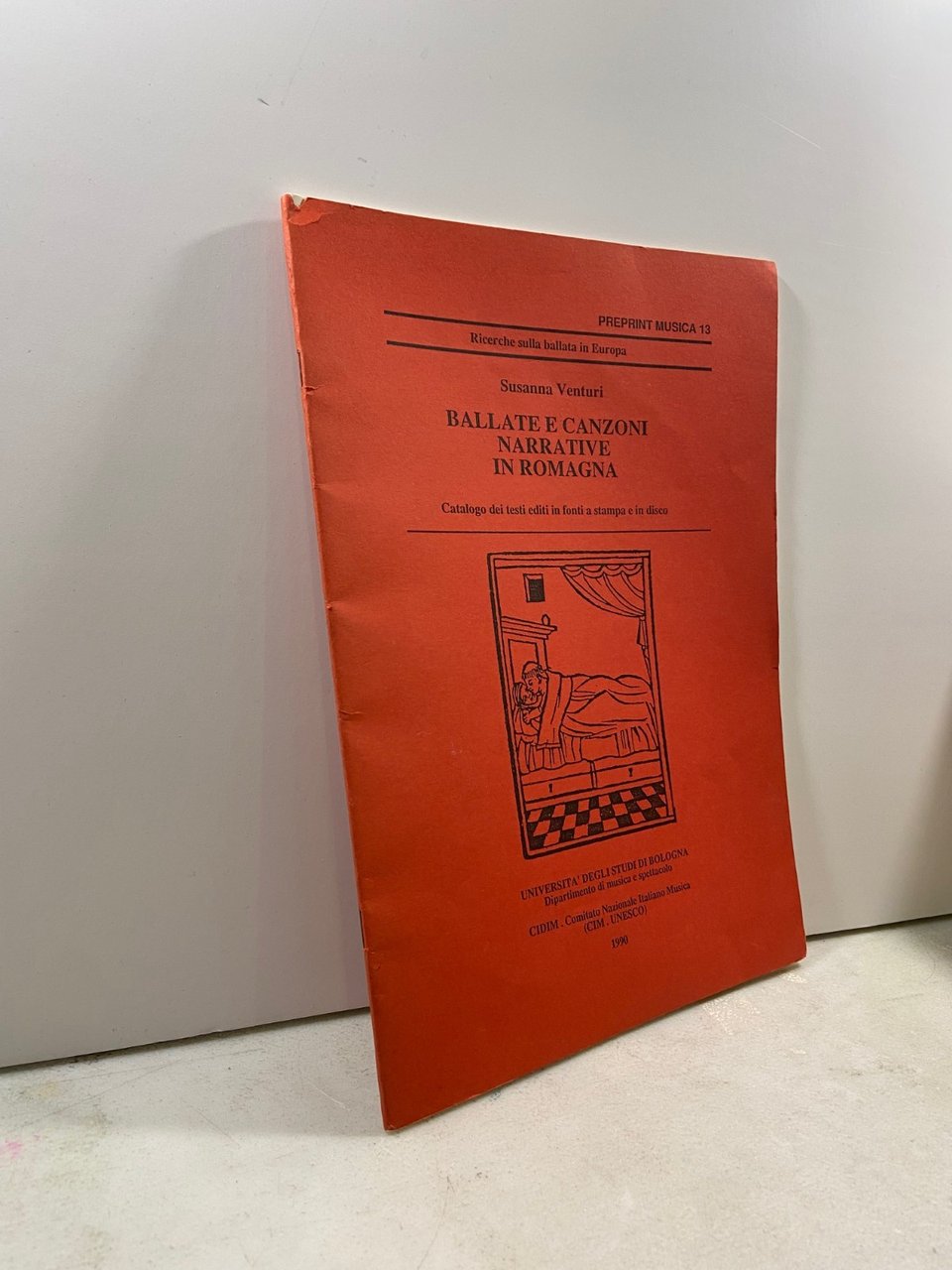 Venturi,BALLATE E CANZONI NARRATIVE IN ROMAGNA, Dams Bologna 1990 | Immagine principale