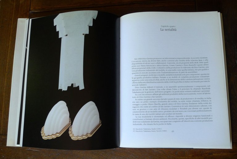Vercelloni,L'AVVENTURA DEL DESIGN:Dino GAVINA,1987 Jaca Book I^ed.[industriale