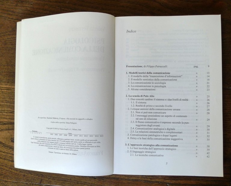 Verrastro,PSICOLOGIA DELLA COMUNICAZIONE,2005 FrancoAngeli[manuale