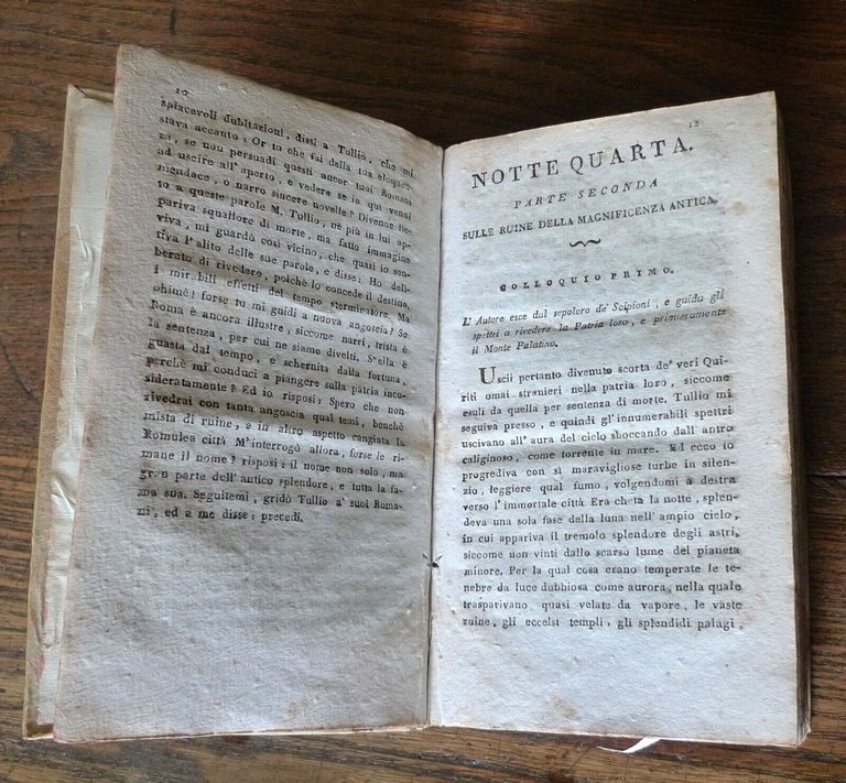 Verri,LE NOTTI ROMANE AL SEPOLCRO DE'SCIPIONI.VOL.II,1806? Pietro Agnelli