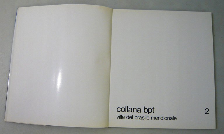 VILLE DEL BRASILE MERIDIONALE,1985 BPT[architettura,fotografia
