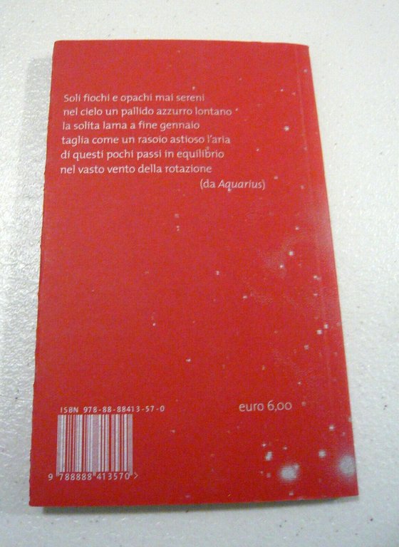 Vincenzo Bagnoli,DEEP SKY,2007 Edizioni D’if[I MIOSOTIS,poesia