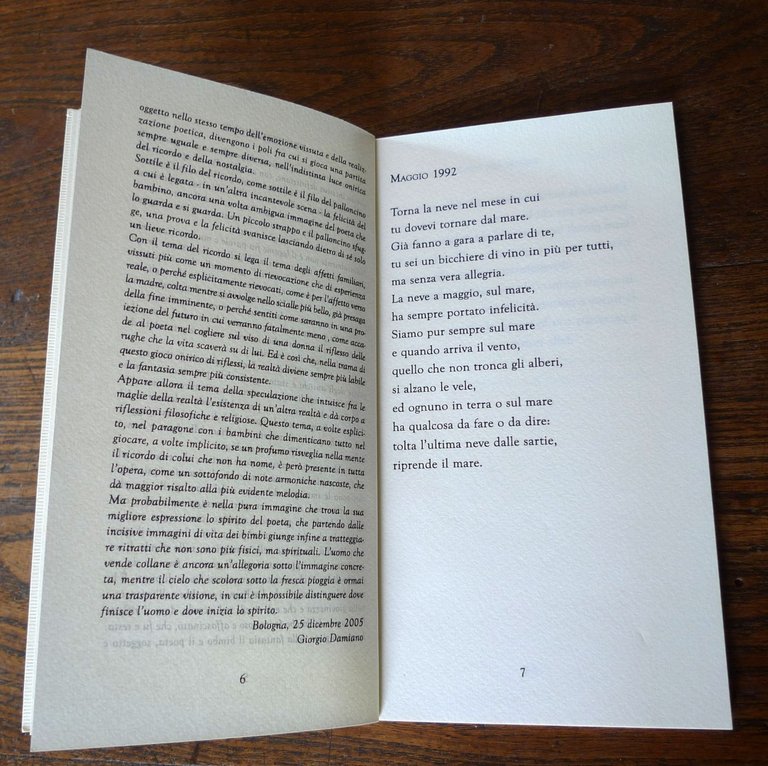 Vincenzo De Franco,VENTO,MARE E TERRA,2006[poesia contemporanea