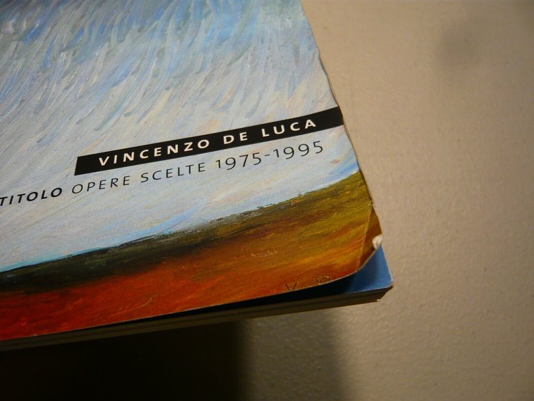 Vincenzo De Luca ,SENZA TITOLO Opere scelte, 1975-1995,Lissone 2005[catalogo