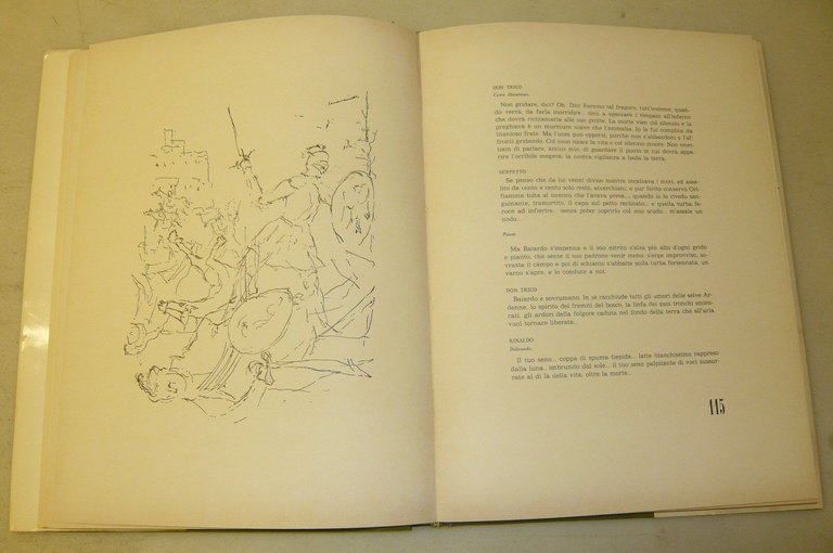 Vincenzo Di Maria,RINALDO FURIOSO,1975[illustrazioni Sciavarrello,pupi siciliani