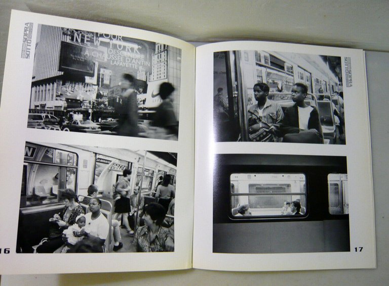 Vincenzo Starnone,SOPRA SOTTO.Viaggio a Parigi'99 Traccedizioni[fotografia,metro