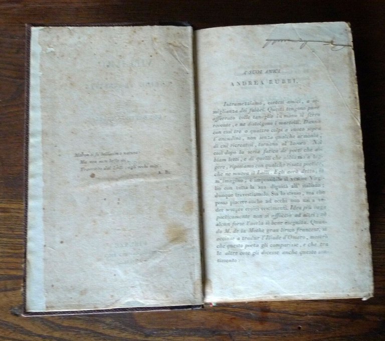 VIRGILIO,ENEIDE TRAVESTITA DI GIO.BATTISTA LALLI,1822 Gaspero Ricci,Firenze