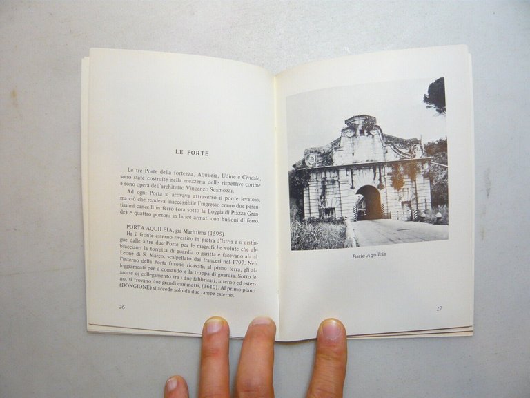 Visentin,Piani,GUIDA DI PALMANOVA.Con cenni storici,Cartografica Visentin,1977