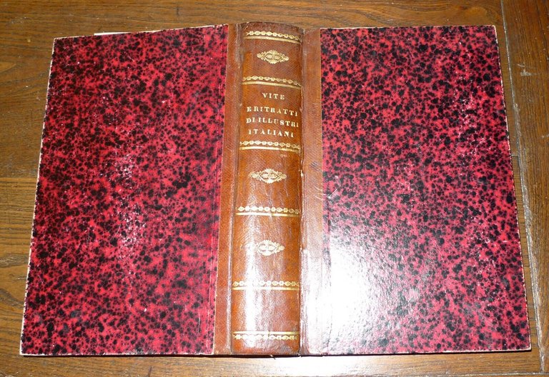 VITE E RITRATTI DI ILLUSTRI ITALIANI,1844 Alla Volpe,Bologna[INCISIONI