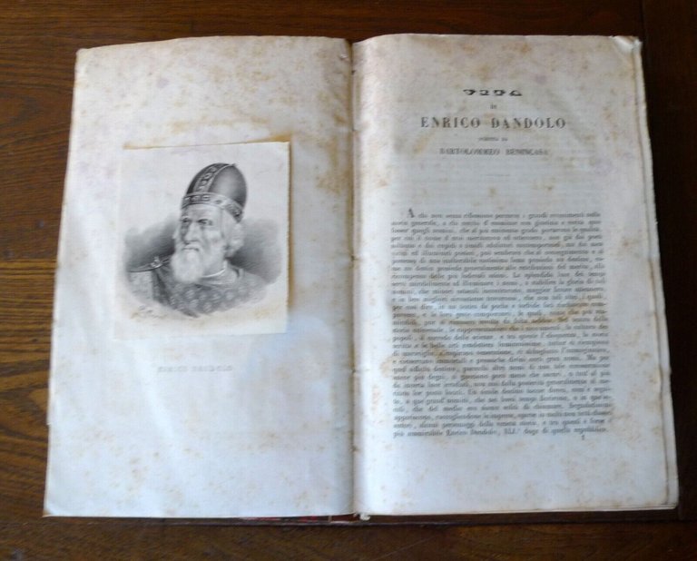 VITE E RITRATTI DI ILLUSTRI ITALIANI,1844 Alla Volpe,Bologna[INCISIONI