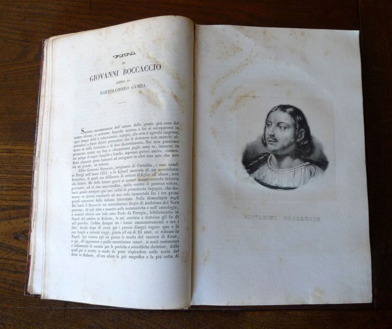 VITE E RITRATTI DI ILLUSTRI ITALIANI,1844 Alla Volpe,Bologna[INCISIONI