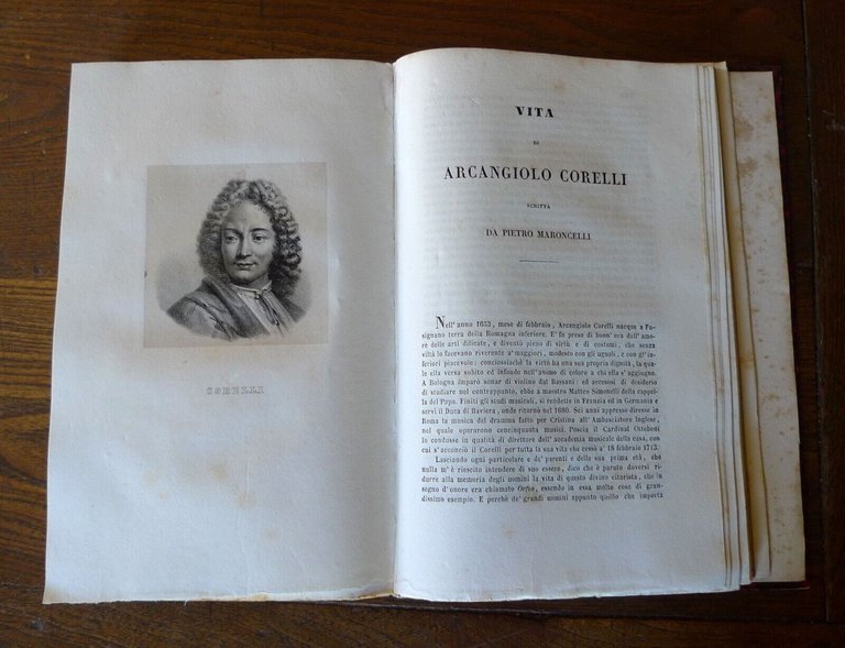 VITE E RITRATTI DI ILLUSTRI ITALIANI,1844 Alla Volpe,Bologna[INCISIONI