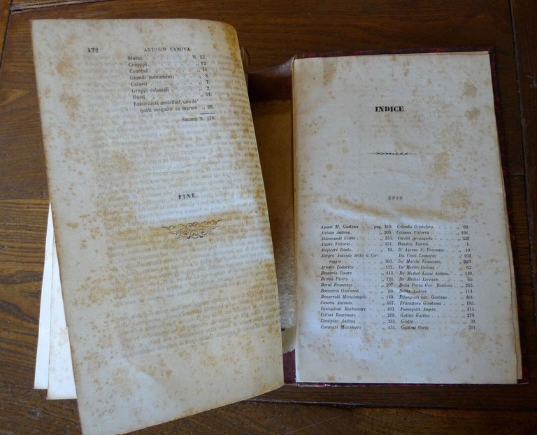 VITE E RITRATTI DI ILLUSTRI ITALIANI,1844 Alla Volpe,Bologna[INCISIONI