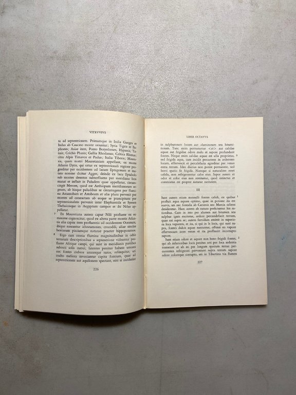 VITRUVIUS POLLIO - DE ARCHITECTURA, Giardini Editore e Stampatori 1975 | Immagine Gallery 3
