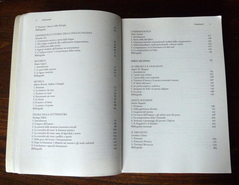 Vittorio Roda,MANUALE DI ITALIANISTICA,2005 Bononia University Press