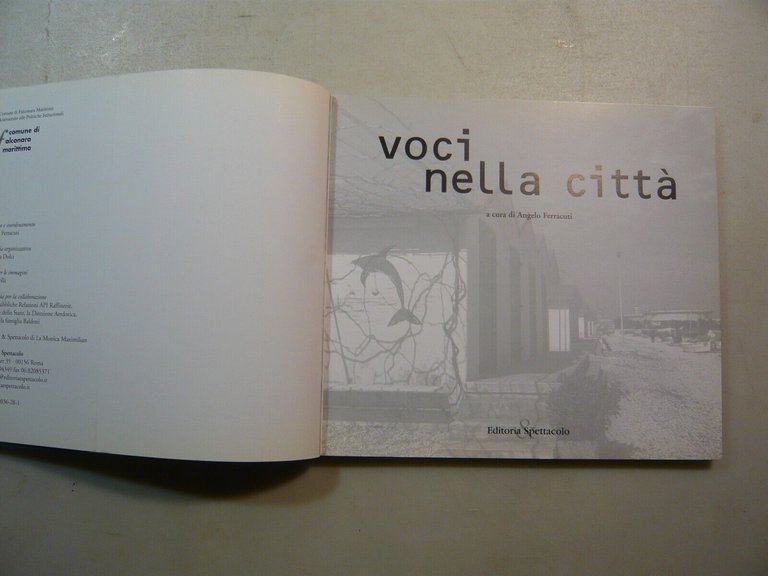 VOCI NELLA CITTA’,Editoria e spettacolo,2005[Falconara Marittima,Ferracuti