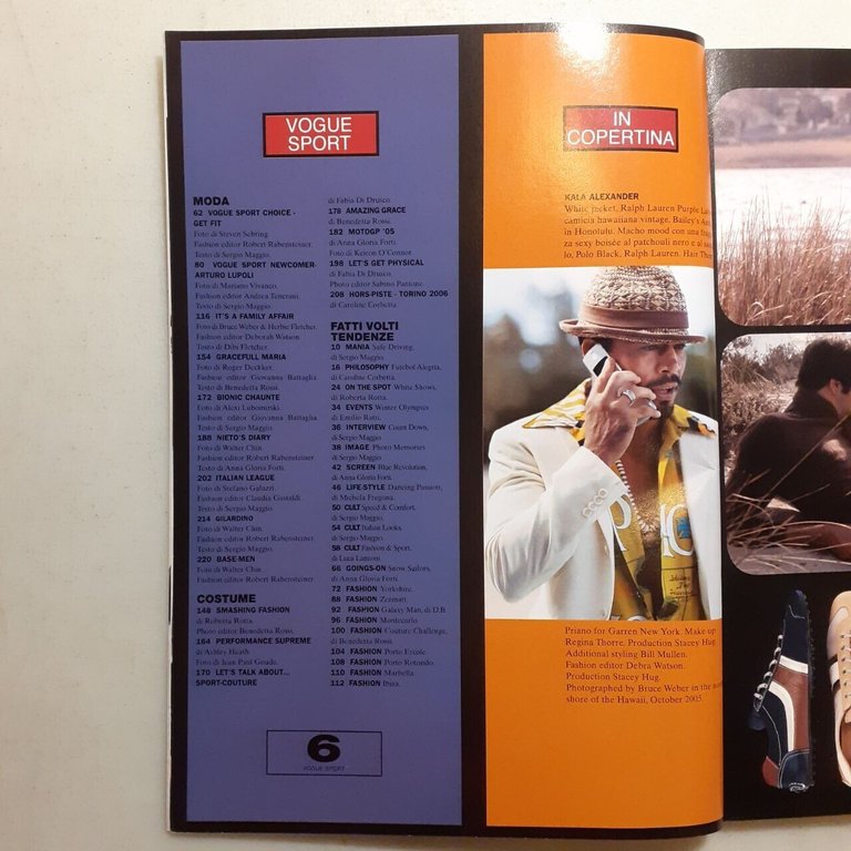VOGUE SPORT ITALIA Supplemento al n. 367 de l’Uomo Vogue …