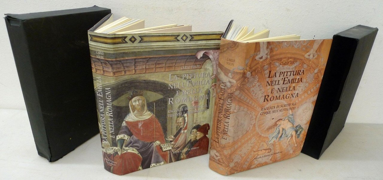 Volpe,LA PITTURA NELL’EMILIA E NELLA ROMAGNA.2 voll.1993 Artioli[storia arte