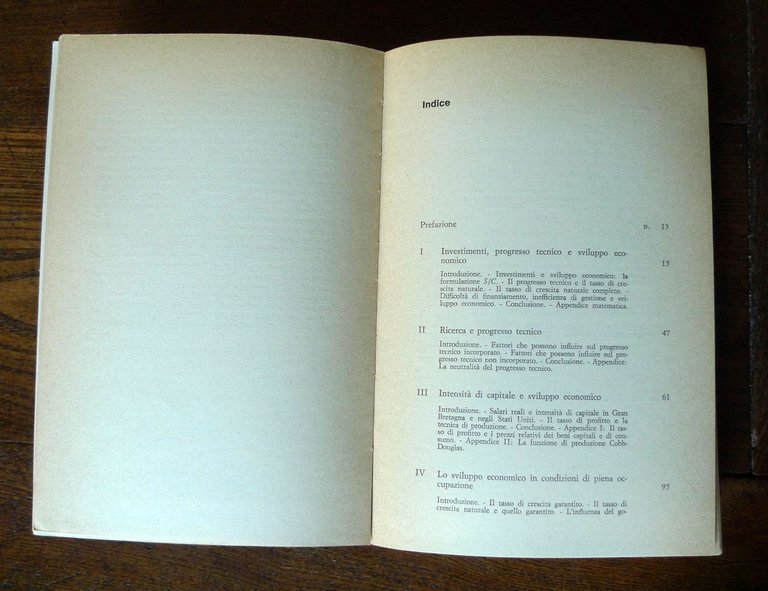 Walter A.Eltis,LO SVILUPPO ECONOMICO,1973 il Mulino[ECONOMIA